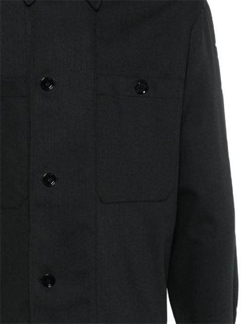 Casual wool jacket. LEMAIRE | JA1046LF1210BK995JET BLACK